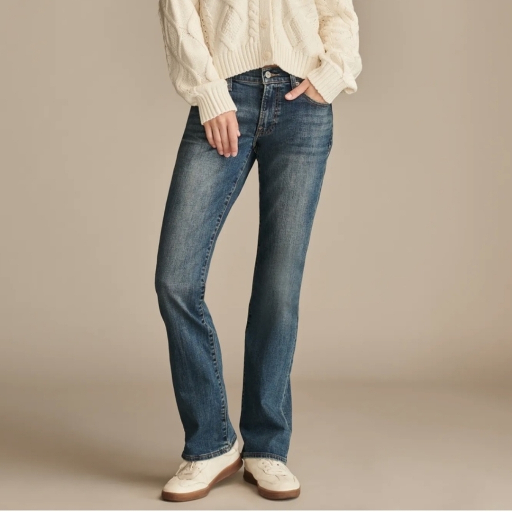 Lucky Brand Sweet Mid Rise Boot Cut Jeans Womens Size 12